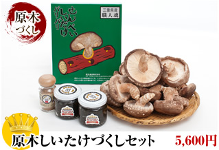 原木しいたけづくしセット